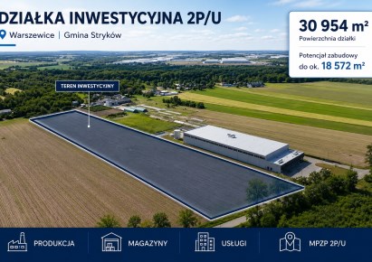 działka na sprzedaż - Stryków (gw)