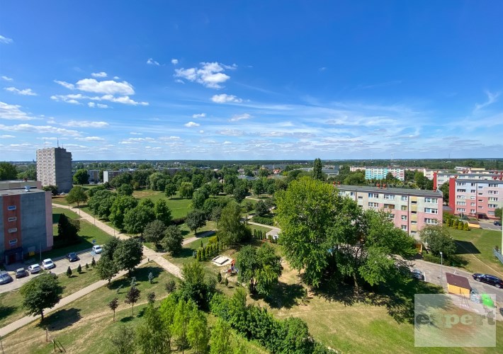 -widok z balkonu