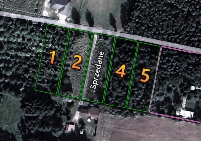 działka na sprzedaż - Zduńska Wola (gw), Wymysłów, Kłady